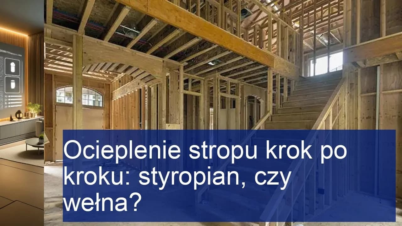 Jak tanio ocieplić strop? Najlepsze materiały i proste metody Jak tanio ocieplić strop? Najlepsze materiały i proste metody