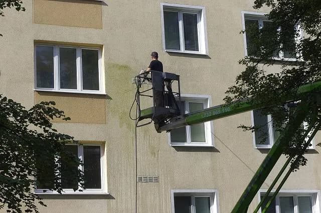 Skuteczne usuwanie zielonego nalotu z elewacji - 7 sprawdzonych metod Skuteczne usuwanie zielonego nalotu z elewacji - 7 sprawdzonych metod